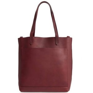 🌿 Madewell Medium Transport Tote Dark Cabernet 🌿